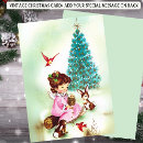 Search for woodland animals christmas cards Retro