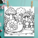 Recherche de escargot mignon posters Cottagecore