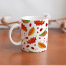 Search for autumn leaves pattern mugs Thanksgiving