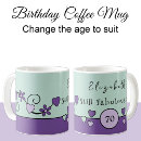 Search for 70 and fabulous mugs Floral