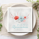 Recherche de girly serviettes Quinceanera