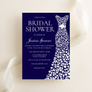 Search for navy and white bridal shower invitations Brunch and bubbly