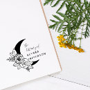 Search for moon rubber stamps Modern