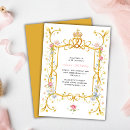 Search for princess 5th birthday invitations Elegant