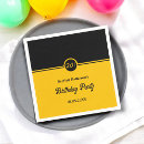 Recherche de black and gold napkins Moderne