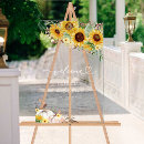 Recherche de sunflower wedding signs Rustique