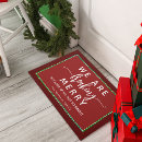 Search for funny sayings doormats Red