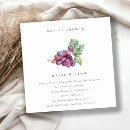 Search for grapes bridal shower invitations Simple