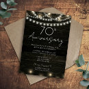 Search for rustic anniversary invitations Modern
