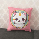 Recherche de japonais chat coussins Fille