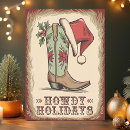 Search for western christmas cards Country christmas design
