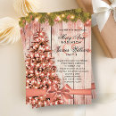 Search for christmas lights wedding invitations Rustic