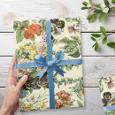 Search for vintage floral wrapping paper Elegant