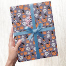Recherche de halloween crâne papier cadeau Éffrayant
