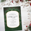 Search for mistletoe christmas invitations Winter greenery