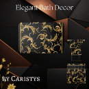 Search for black and gold bath mats Designer