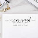 Search for moving announcement return address labels Script