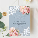 Search for rose gold lace wedding invitations Elegant