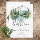 Search for lake bridal shower invitations Forest
