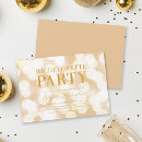 Search for classy bachelorette party invitations Champagne