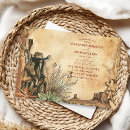 Recherche de équestre mariage invitations Cowboy