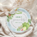 Search for tartan plates Baby shower