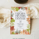 Search for autumn leaves thanksgiving invitations November