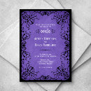 Search for offbeat wedding invitations Gothic