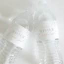 Search for 1st birthday water bottle labels Snowflakes