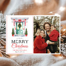 Search for red door christmas cards Bow