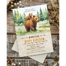 Recherche de mama bear baby shower invitations Aquarelle