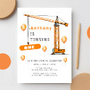 Recherche de grue anniversaire invitations Moderne
