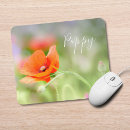 Search for red nature mousepads Poppy