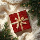 Search for red santa wrapping paper Vintage