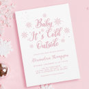 Recherche de pink winter wonderland baby shower invitations Pour elle