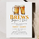 Search for brews and i dos invitations Cheers and beers