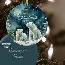 Search for winter scene ornaments Blue
