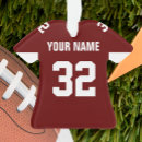 Recherche de football jersey ornaments Blanc