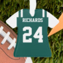 Search for football jersey ornaments Team colours