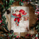 Search for vintage santa christmas cards Reindeer