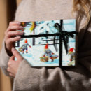 Search for christmas gnome wrapping paper Santa