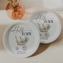 Search for gender neutral paper plates Boho baby shower