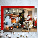 Search for vintage santa claus christmas cards Non photo