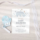 Search for polar bear baby shower invitations Arctic animals