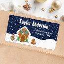 Search for snowflake blue return address labels Birthday party