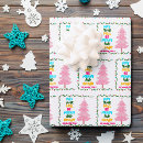 Search for rainbow christmas tree wrapping paper Cute