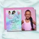 Search for black mermaid invitations Cute
