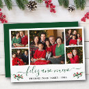 Recherche de houx vœux cartes Vacances