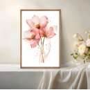 Recherche de fleur lotus rose posters Aquarelle