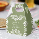Search for sage green favour boxes Baby boy